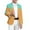 C-Green453, variant on Kids Blazer Coat Boys Girls Funny Ice Print Long-Sleeve Button-Front Suit Jacket Slim-Fit Stretch Party Coat Size 3-14 Years