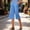 11# Blue, variant on Capri Pants for Women High Waist Stretch Pull On Women's Golf Capris for Summer with Pockets Work Casual Black M