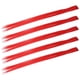 thumbnail image 5 of 5 piezas de extensiones de cabello liso con clip de color para fiestas de cosplay, color rojo brillante, 5 of 15