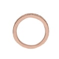 thumbnail image 3 of Mauli Jewels Rings for Women 0.55 Carat Engagement Diamond Wedding Band Channel-Setting 14K Solid Rose Gold, 3 of 10