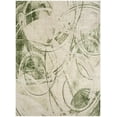 thumbnail image 2 of Nourison Astra Machine Washable 5'3" x 7' Beige Green Modern Indoor Rug, 2 of 10