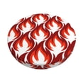 thumbnail image 2 of Lsque Fire Symbols Round Bar chair cushion covers Velvet Fabric Premium Comfort Protects from Scratches and Stains for 14-17 Inch Chair- 13 inch, 2 of 7