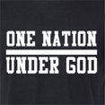 thumbnail image 5 of Wild Bobby One Nation Under God Inspirational/Christian Men Premium Tri Blend Tee, True Black, Large, 5 of 5