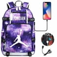 thumbnail image 1 of Youth Leisure Backpack College Student Backpack Multifunctional Sports Bag Basketball Player Jordan-ZJKDGJKJ, 1 of 4