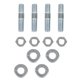 thumbnail image 2 of Conjunto de Pernos de Cburador, Sellado de Carbohidratos de Alta Precisión de Metal de Zinc Brillante Con Espaciadores para Coles de Admisión de Hilos de 5/16 Pulgadas, 2 of 7