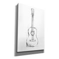 thumbnail image 2 of Epic Graffiti "Guitar Sketch" by Ethan Harper, Canvas Wall Art, 18"x26", 2 of 8