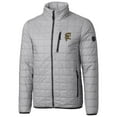 thumbnail image 2 of Cutter & Buck Gray Grambling Tigers Primary Team Logo Rainier PrimaLoft Eco Insulated Full-Zip Puffer Jacket, 2 of 3