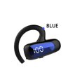 thumbnail image 1 of Auriculares en la oreja con cancelación de ruido azul Auriculares 5.2 compatibles con Bluetooth para entrenamiento de alta intensidad esquí esquí Gafas de esquí, 1 of 5