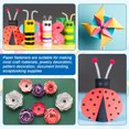 thumbnail image 6 of Duslogis 200 Pcs Paper Fasteners Brads, Round Metal Paper Brass Fasteners Brads for Paper Crafts, Decorative Scrapbooking, DIY Art School Project Supplies, 0.3 x 0.6 Inch (Black), 6 of 7
