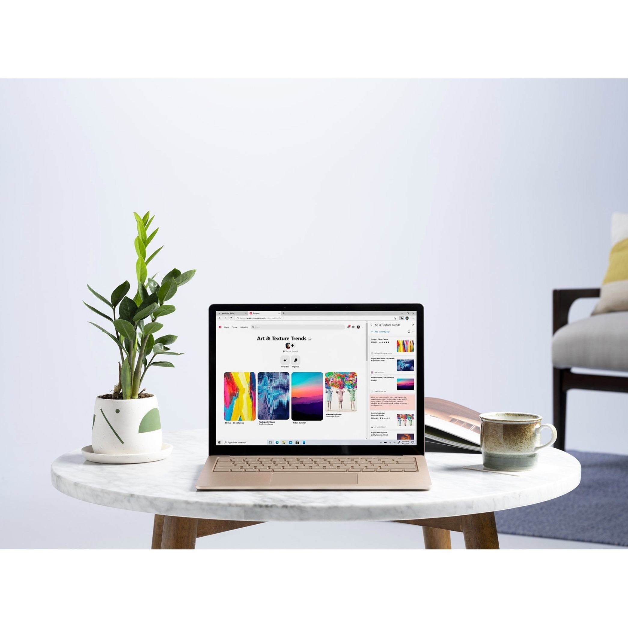 Microsoft Surface Laptop 4 13 inch R5/16GB/256GB Windows 11 - Sandstone - image 5 of 16