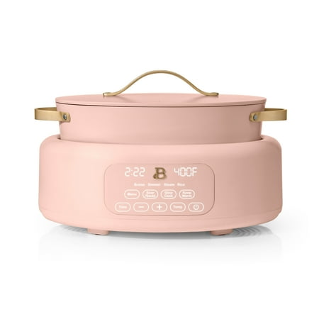 Beautiful 10 in 1 6 Qt Electric Multi-Cooker, Rose by Drew Barrymore