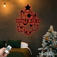 thumbnail image 5 of C-CRAFT Custom Christmas Tree Unique Metal Sign Led Light Wall Art for Home Decor and Gift, 5 of 5