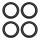 thumbnail image 5 of Uxcell 4.5 pulgadas Anillo de Borde de Goma para Reparación de Altavoces o Bricolaje 4 Contenido, 5 of 5