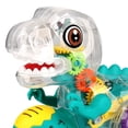 thumbnail image 4 of Juguete de Dinosaurio eléctrico Baoblaze Construcción Brazo oscilante Cola Musical Preescolar Dinosaurio transparente, 4 of 8