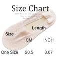 thumbnail image 3 of Dresfit 5 Pairs Lace No Show Socks for Women Non Slip Invisible Flat Socks for Flats Loafers Breathable Lace Socks for Ladies Casual Wear Light Gray, 3 of 6