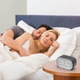 thumbnail image 7 of XGFHYJEH Alarm Clock Radio, Alarm Clocks for Bedroom, Digital Alarm Clock, Alarm Clocks with Large Numbers, Small Bedside Tabletop Clock with Large LED Display & Wireless Bluetooth Speaker, 7 of 7