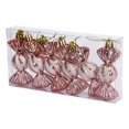 thumbnail image 5 of Hvmvliv 6Pcs Christmas Candy Jar Ornaments – Glitter Hanging Tree Decor, Plastic Peppermint Party Accents Gold, 5 of 5