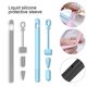 thumbnail image 3 of Paquete de 2 fundas de silicona compatibles con Apple Pencil 1st Gen, empuñadura protectora suave antideslizante Zhivalor CPB-SSW1516-4, 3 of 5