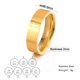 thumbnail image 1 of Aoxiang-anillo cruzado Vintage de acero inoxidable para hombre y mujer, banda de boda para pareja, accesorios, joyería informal clásica cristiana, 6/8mm, 1 of 2