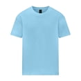 thumbnail image 1 of Gildan - Camiseta Softstyle de Medio para Niños/Niñas (Azul Claro), 1 of 1