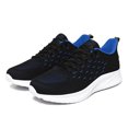 thumbnail image 4 of Men's Running Shoes Lace‑Up Mesh Upper Athletic Sneakers with Curved Midsole for Daily Walking and Casual Outdoor Activities, 4 of 7