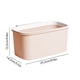 thumbnail image 3 of Cesta de Almacenamiento Colgante, Organizador de Plástico para Mesita de Noche, Caja de Estante con Ganchos, 25.2 x 14.2 x 12.2 cm, para Dormitorio, Habitación, Rosa, 3 of 6
