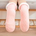 thumbnail image 4 of Teissuly Womens Winter Super Soft Warm Cozy Fuzzy Fleece-Lined With Grippers Slipper Socks Teissuly WER202401272020, 4 of 6