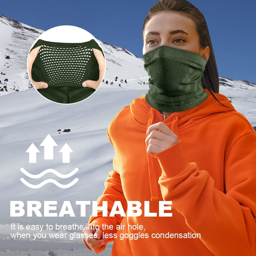 Winter Neck Warmer Gaiter Windproof Face Mask Balaclava Bandana For Ski Snowboard