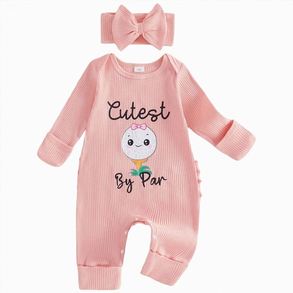 CAUYDY Boy Loungewear for Infant Preemie Long Sleeved Bodysuit for Girl Newborn Romper 0 3 6 9 Months 1T 2T Fall Winter Baby Sleepers Sizes NewBorn,Pink