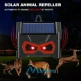 YTBW Ultrasonic Sound Pest Repellent Control Solar Wild Animal Repeller