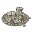thumbnail image 3 of 999 Pure Silver 7.0 Inch Hallmarked Hallmarked Heavy Alphabet Western Plate Kids Dinner Set - Set#02, 3 of 8