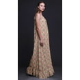 thumbnail image 4 of Bimba Beige2 Floral Ranunculus & Roses Nightwear For Women Printed Nightgown Spaghetti Strap Maxi Dress Sleepwear XXX-Large, 4 of 5