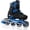 Blue, variant on MammyGol Kids Adjustable Inline Skates Light Up Roller Skates with PU Wheels Ages 7 8 9 Years Cool Cars Styles For Birthday Gifts(Golden)