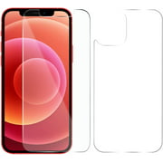 Beeyoka Front and Back Screen Protector Compatible with iPhone 12,Anti Scratch/Bubble Ultra Thin Tempered Glass Screen