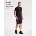 thumbnail image 4 of Pioneer Camp Men's Bamboo Viscose Plain Crew Neck Short Sleeve T-Shirt, 4 of 7