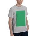 thumbnail image 2 of Bingfone Forestgreen Men'S Loose Fit Short-Sleeve Pocket T-Shirt, 2 of 7
