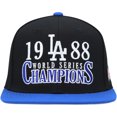 thumbnail image 2 of Men's Mitchell & Ness Black Los Angeles Dodgers World Series Champs Snapback Hat, 2 of 5
