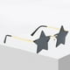 thumbnail image 5 of 6xStar Gafas De Sol Para Hombres Y Mujeres, Gafas De Viaje Con Personalidad, Negro Y Gris, 5 of 8