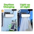 thumbnail image 3 of LáMpara Solar Con Detector De Movimiento, Luz LED Regulable Para Interiores Con Cable De 5 M, Solar Resistente Al Agua, 3 Modelos Para Garaje, 3 of 5