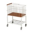 thumbnail image 2 of Carrito de lavandería con cesta de almacenamiento desmontable para baño, versátil, giratorio 360 degree Ruedas transparentes, 2 of 9
