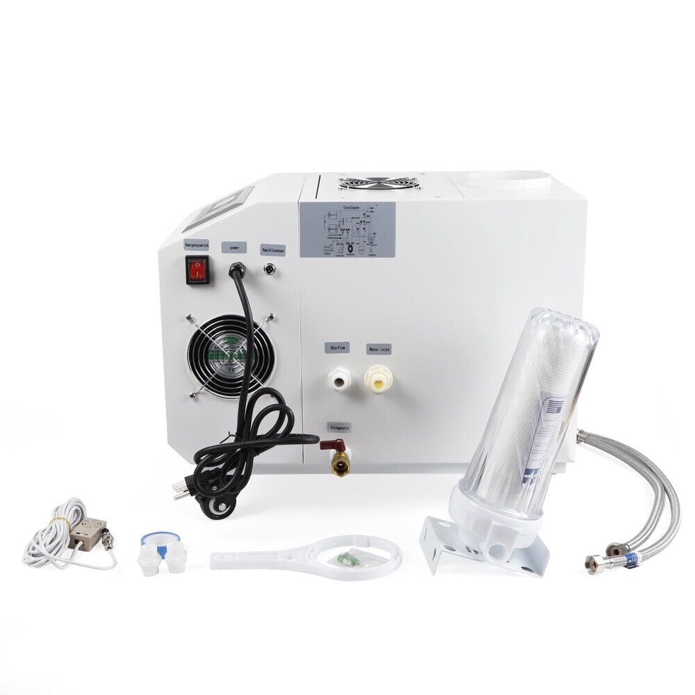 300W Commercial Industrial Ultrasonic Humidifier Portable Continuous Cool Fog Maker Machine Cooler Sprayer Timer Stainless Steel