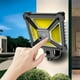 thumbnail image 1 of Hogar y cocina, Luces LED, Luz solar para exteriores, Luces solares para exteriores, Luces solares con sensor de movimiento IP65, 3 modos, Luces de seguridad de pared para cercas, patios, jardines, lu, 1 of 6