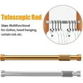 thumbnail image 5 of Samll Tension Rods For Curtains,adjustable Short Curtain Rod,aluminium Alloy Curtain Rod - Q37, 5 of 5