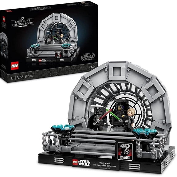 Lego Star Wars Emperor's Throne Room Diorama 75352