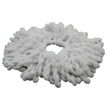 Prolriy Headbands for Women Rubber Volumizing Hijab Simple Hair Flexible Band Bow Large Headwear Scrunchie Headband Hair Accessories for Women White One Size