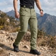 thumbnail image 5 of IAJDKMEK Men's Cargo Pants for Hiking - Tactical Work Pants for Men, Multi-Pocket Ripstop Waterproof Breathable Trousers for Fishing Camping,Army Green L, 5 of 9