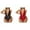 Black 1PCS & RD1 1PCS, variant on *2PCS Corset Fishnet Dress Leather for Women Outfits Night Gowns Women Chemise Nightgowns for Women bodysuit sets for women womens night gowns sexy