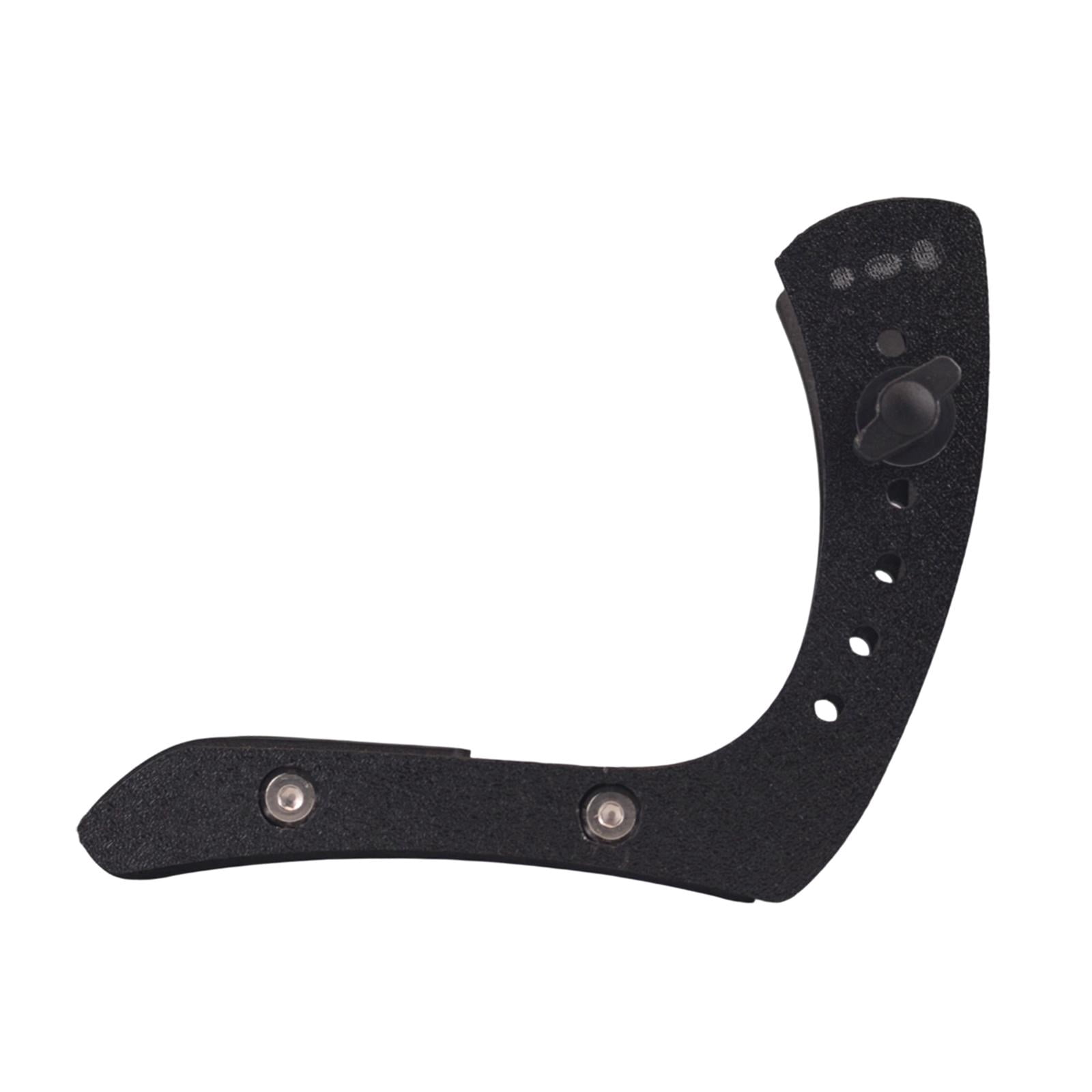 MERIGLARE Electric Guitar Leg Rest Holder Ergonomic Musician Footrest Accessory Live Performance Lightweight Playing Support Footstool Black