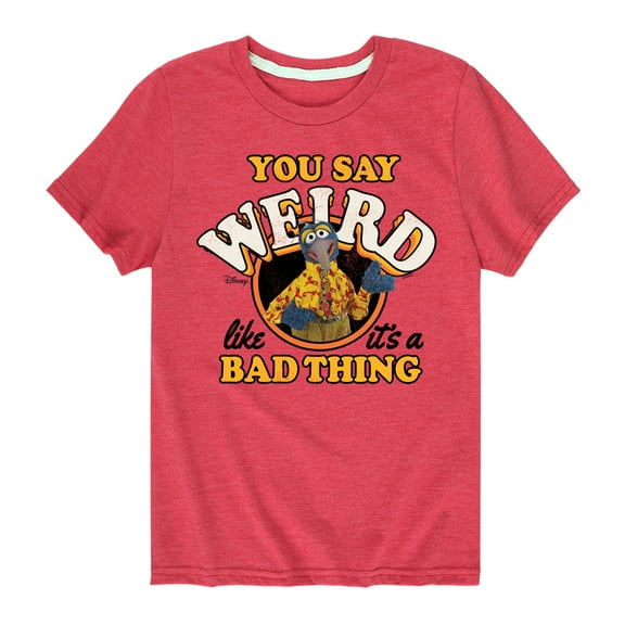 Muppets - Weird Like It's A Bad Thing - Toddler And Youth Short Sleeve Graphic T-Shirt