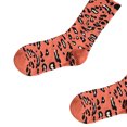 thumbnail image 4 of Maoww Bas Imprimé Léopard pour Femmes Automne Hiver Chaussettes Longues en Coton, 4 of 5